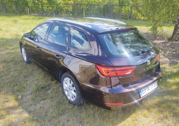 Seat Leon cena 42900 przebieg: 185650, rok produkcji 2018 z Pabianice małe 254